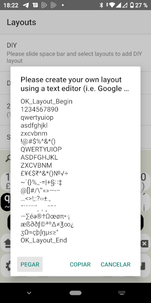 importar layout, paso 3