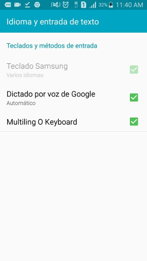 teclados y métodos de entrada